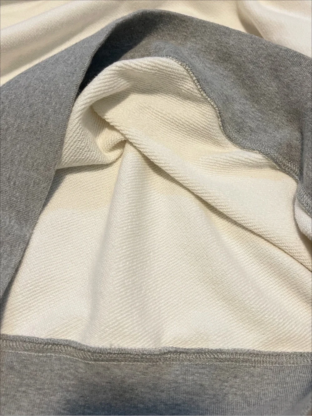 J. Crew | Contrast Raglan Terry Crewneck Sweatshirt